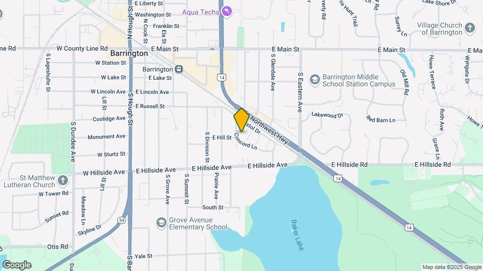 700 Concord Ln Mapa y Detalles de la Ubicación