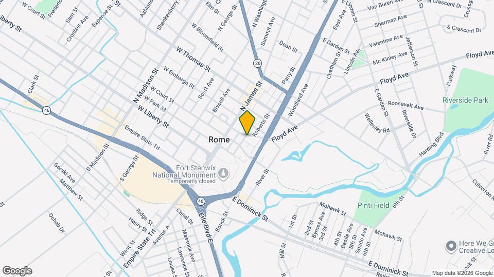 114-120 Stanwix St Mapa y Detalles de la Ubicación
