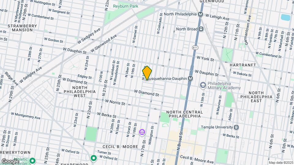 1735 French St Map and Location Details