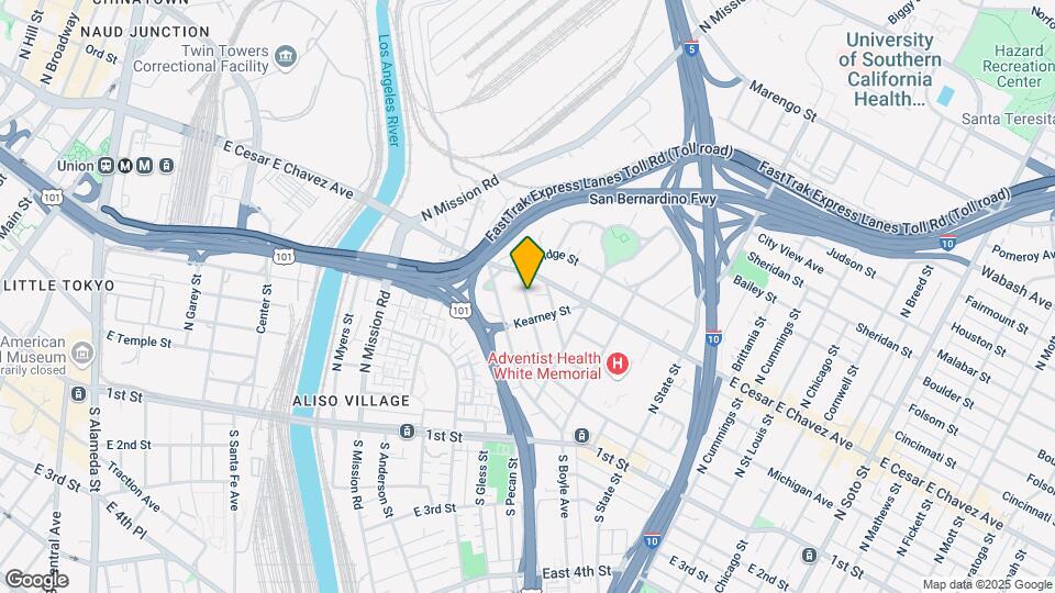 1329 Pennsylvania Ave Map and Location Details