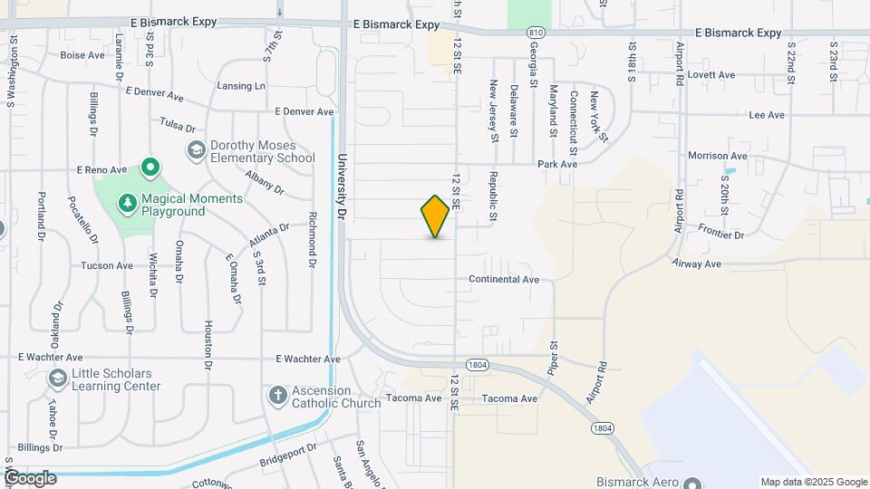 140 American Ave Map and Location Details