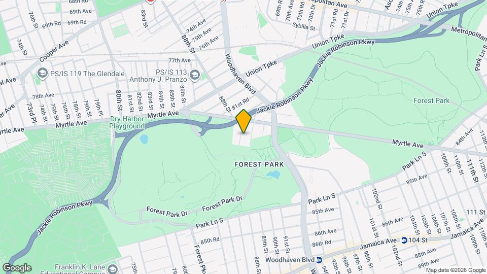 82-81 88th Pl Map and Location Details