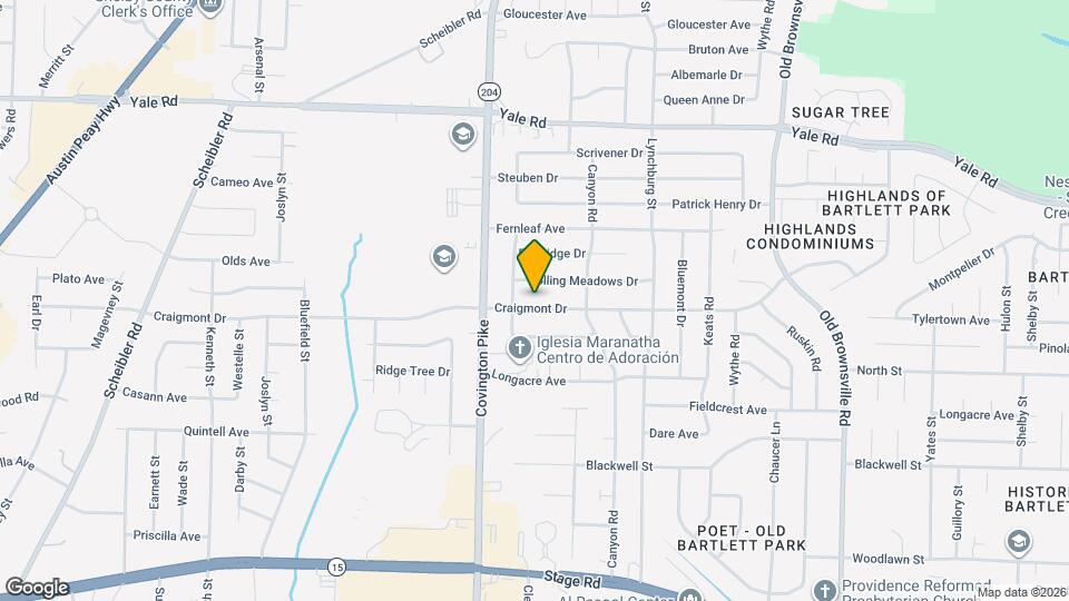 5124 Craigmont Dr Map and Location Details