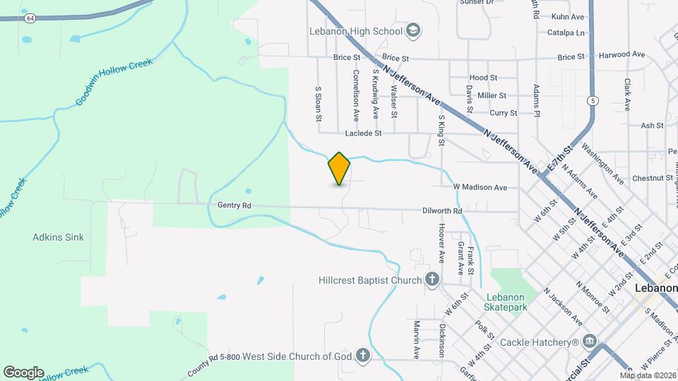 621 Twin Valley Dr Map and Location Details