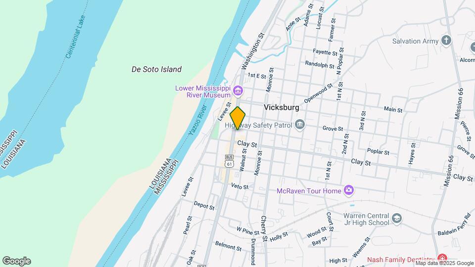 1207 Washington St Mapa y Detalles de la Ubicación