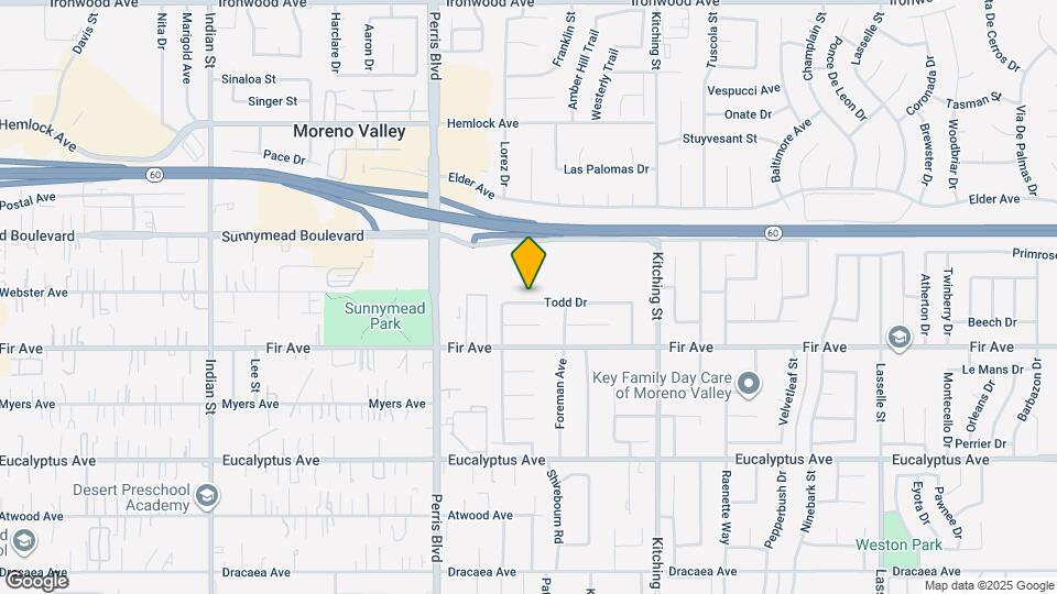 25200 Todd Dr Map and Location Details