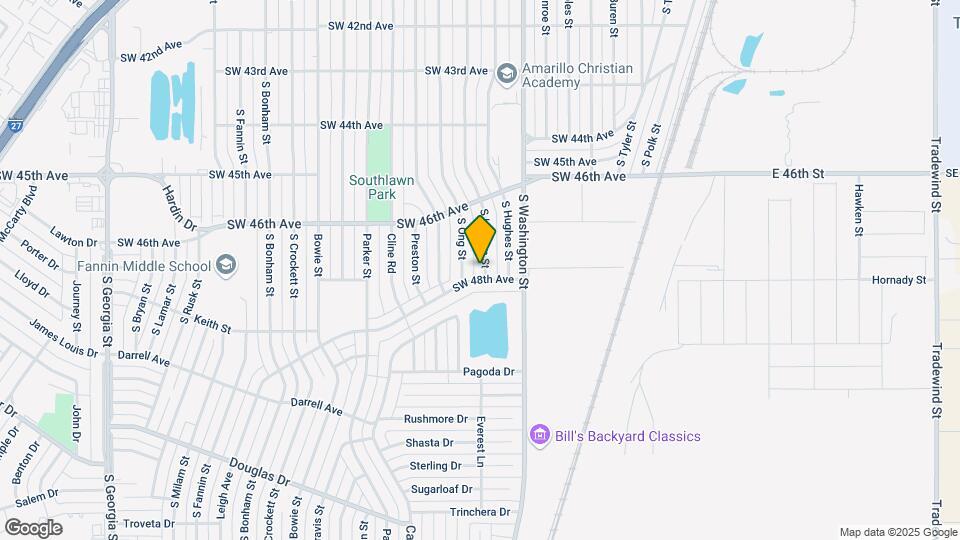 4632 S Hayden St Map and Location Details