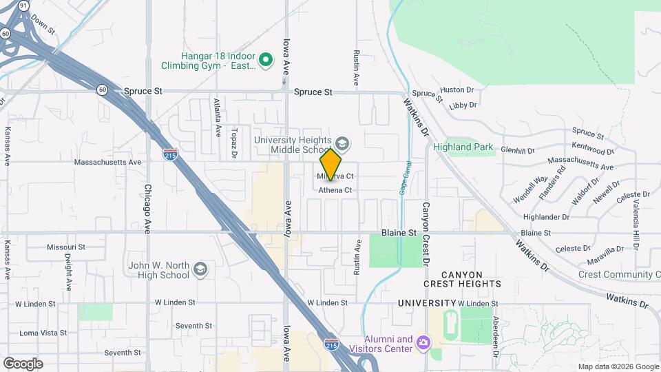 1159 Athena Ct Map and Location Details