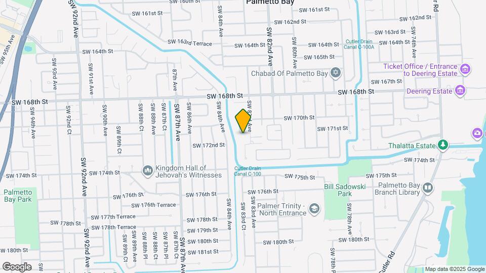 8330 SW 171st St Map and Location Details