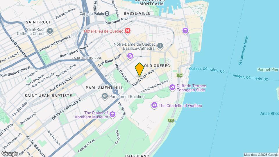 70 Saint-Louis Rue Map and Location Details