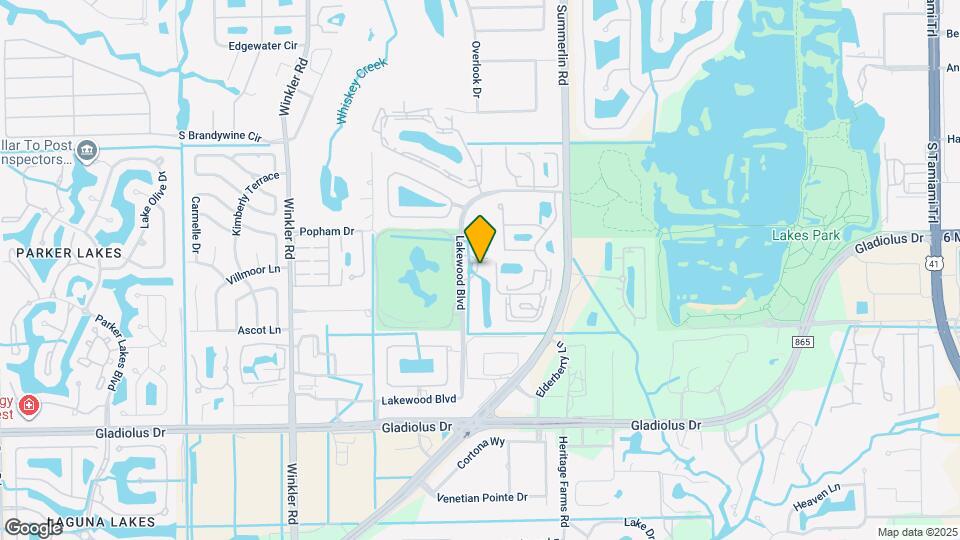 14901 Park Lake Dr Map and Location Details