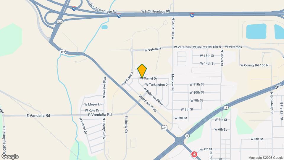 1461 W Daniel Dr, Unit 1506 Mapa y Detalles de la Ubicación