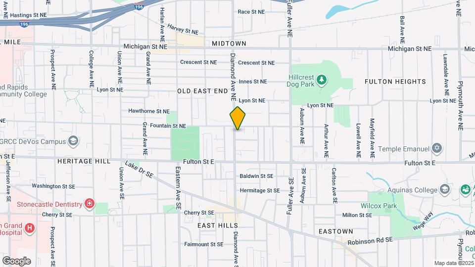 64 Diamond Ave NE Map and Location Details