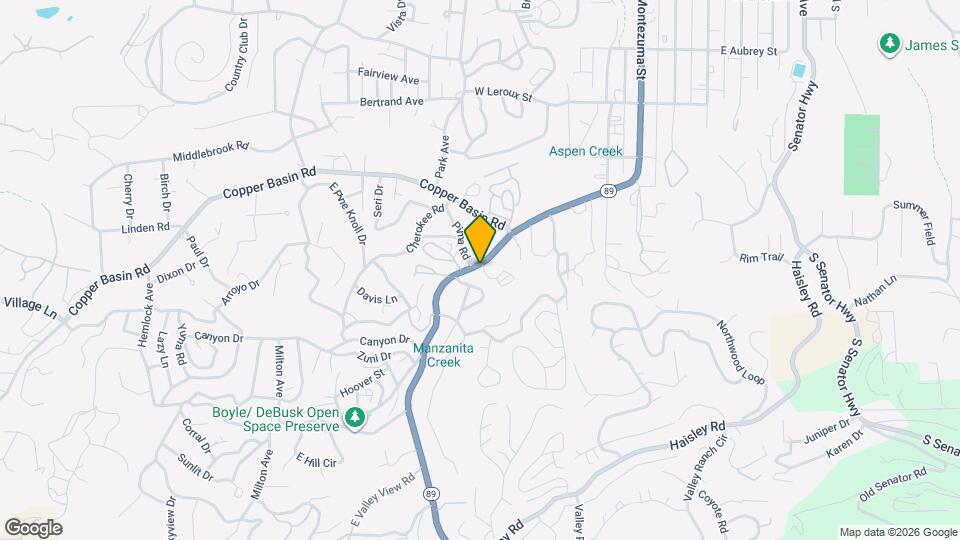 711 White Spar Rd Map and Location Details