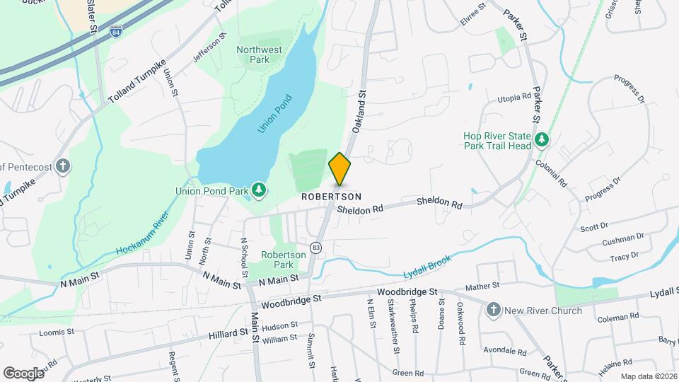 213 Oakland St Map and Location Details