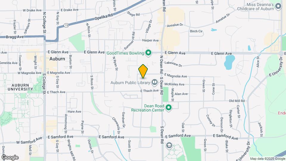 Cute one level home inside the Loop Mapa y Detalles de la Ubicación