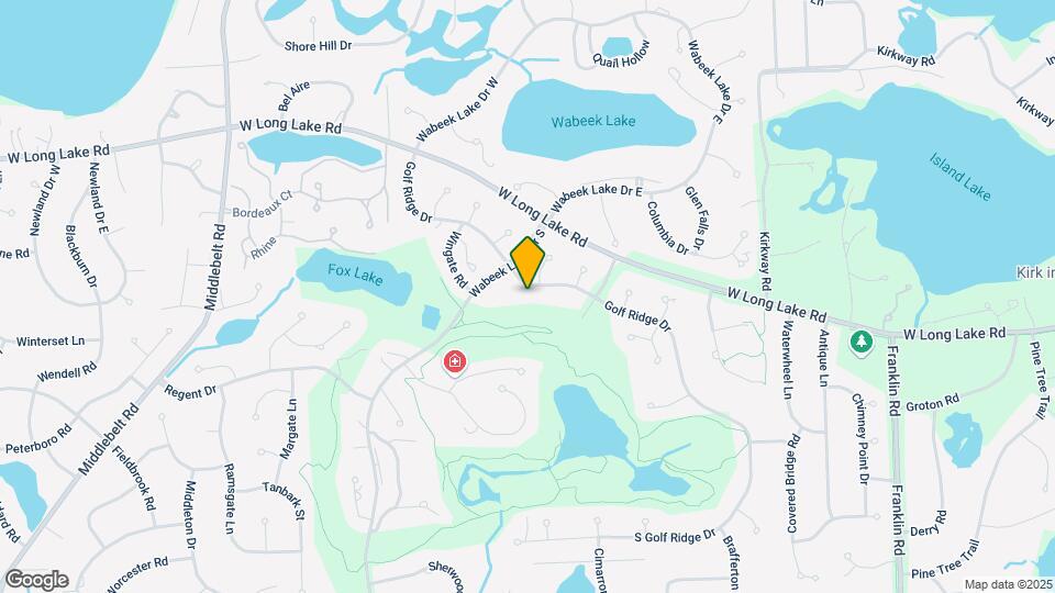 1829 Golf Ridge Dr Map and Location Details