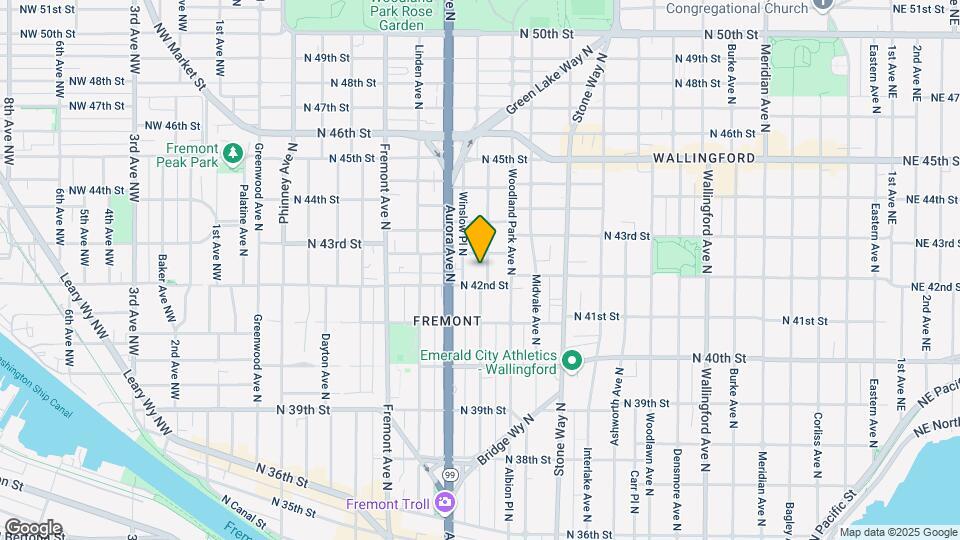4215 Whitman Ave Map and Location Details