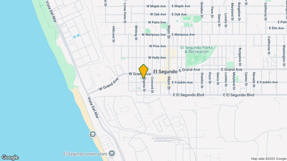 205 Virginia St Mapa y Detalles de la Ubicación