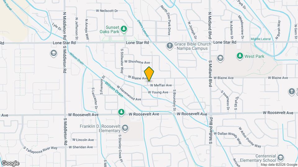 1622 W Meffan Ave Map and Location Details