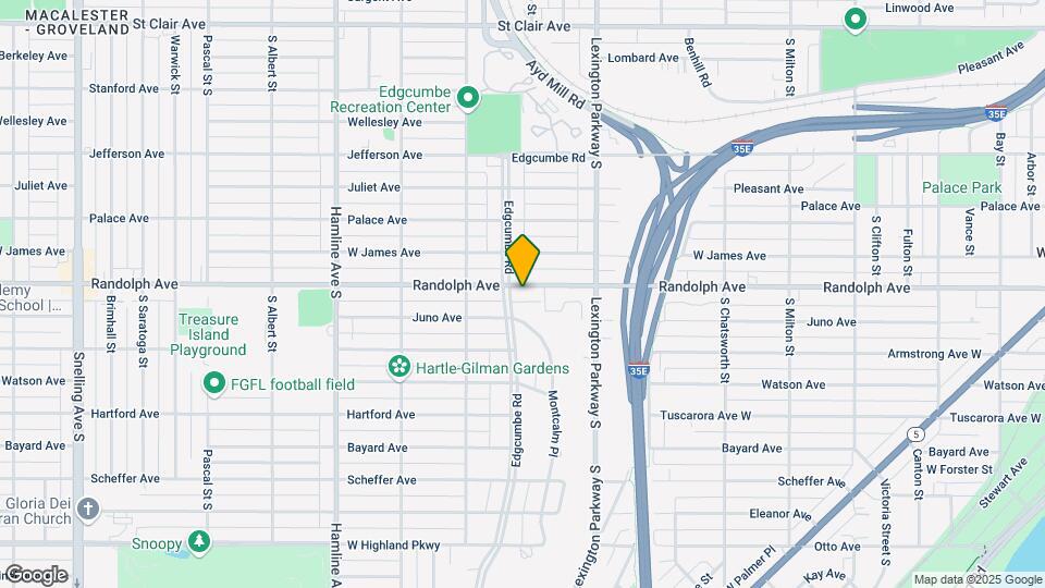 Randolph Apartments | 1172 Mapa y Detalles de la Ubicación