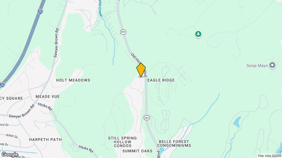 1128 Woodbury Falls Ct Map and Location Details