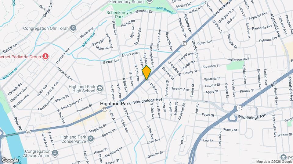 1020 Raritan Ave Mapa y Detalles de la Ubicación