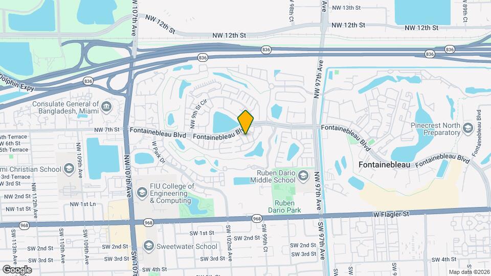 540 NW 99th Pl Mapa y Detalles de la Ubicación