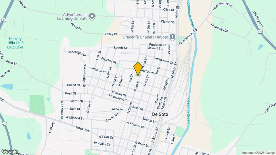 508 N 5th St, Unit 508 N 5th Map and Location Details