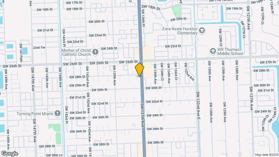 2840 SW 137th Ave Map and Location Details