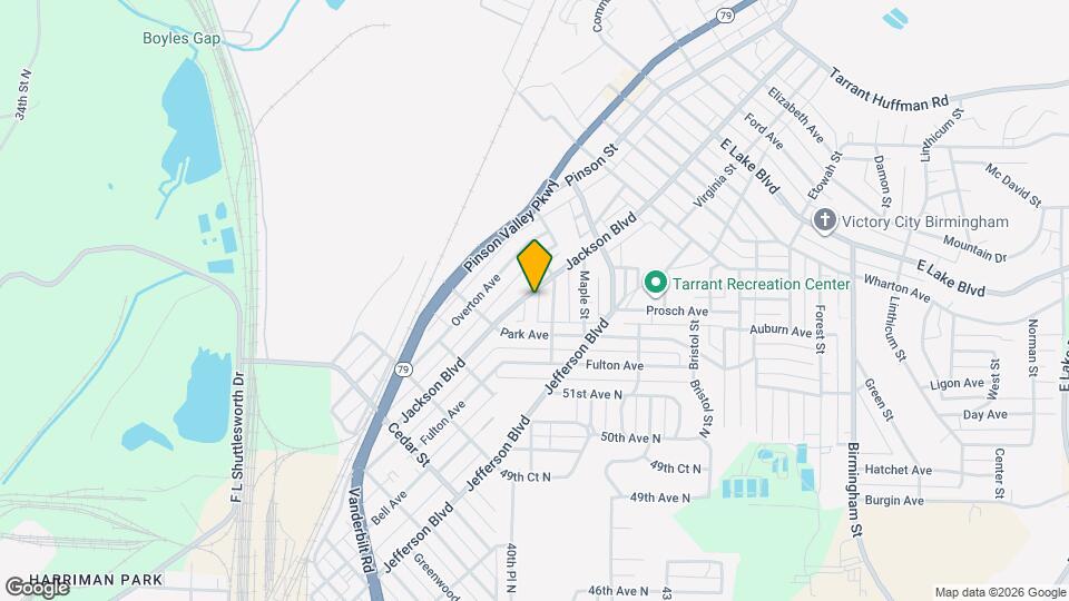 1043 Jackson Blvd Map and Location Details