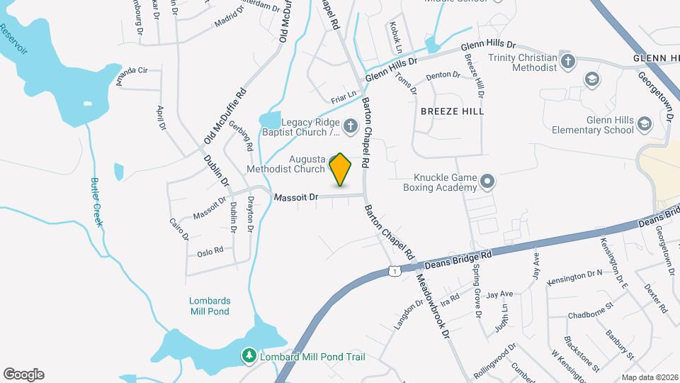 3609 Massoit Dr Map and Location Details