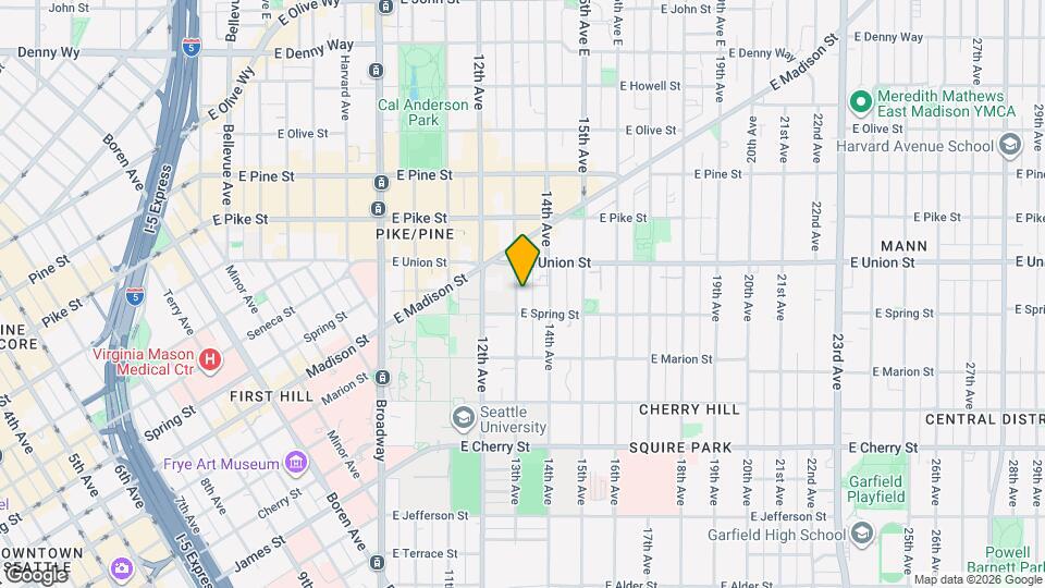 1114 13th Ave Map and Location Details