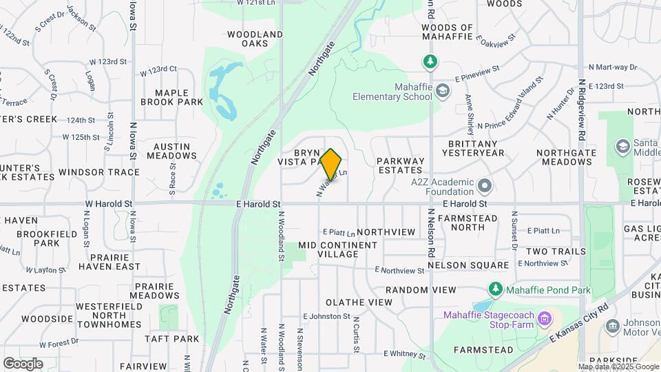 1116 N Walker Ln Mapa y Detalles de la Ubicación