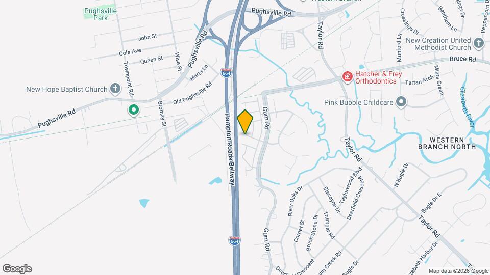 4629 Hunting Wood Rd Map and Location Details