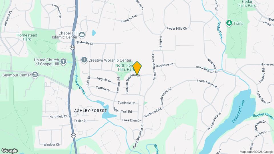 230 Forbush Mountain Dr Map and Location Details