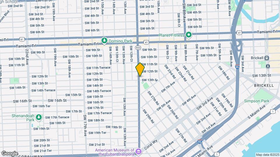 1177 SW 13th St Mapa y Detalles de la Ubicación