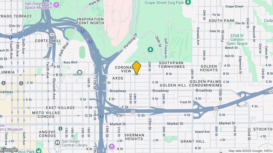 1159 24th St Map and Location Details