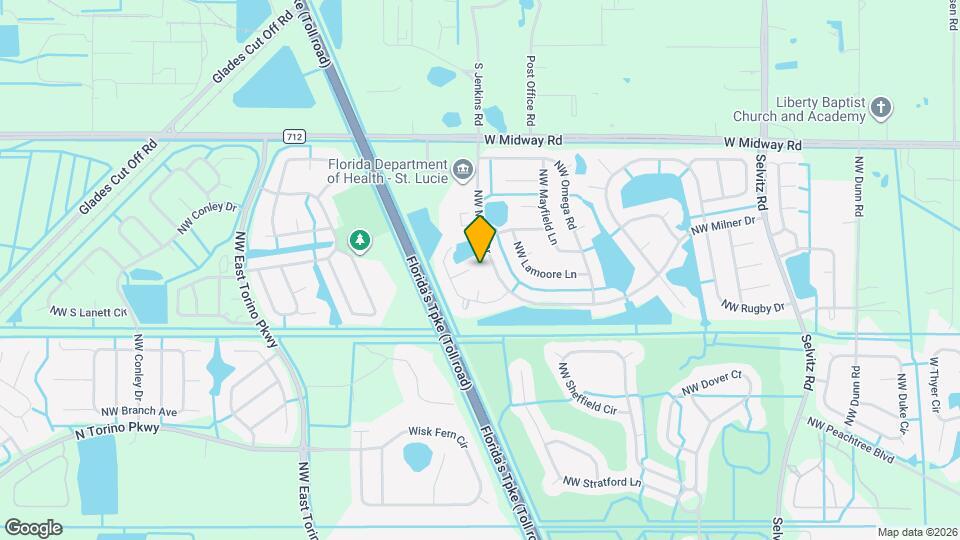 5363 NW Perez Ct Map and Location Details