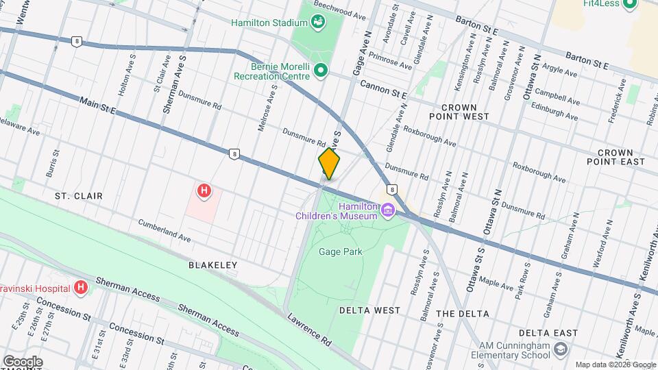 971.5 MAIN Street E Map and Location Details