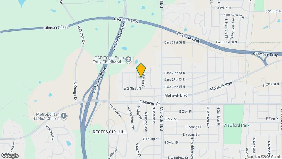 2730 N Main St Map and Location Details