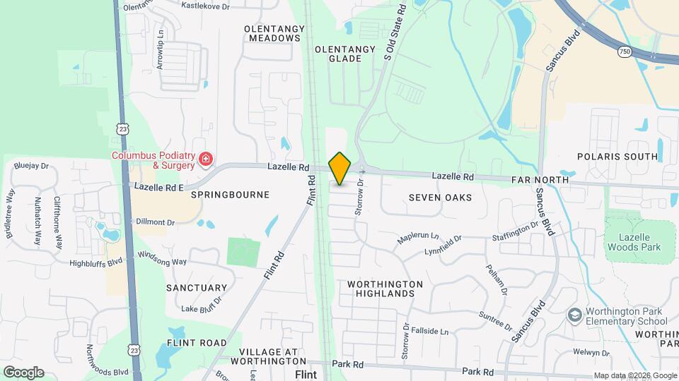 516 Under Brook Ct Map and Location Details