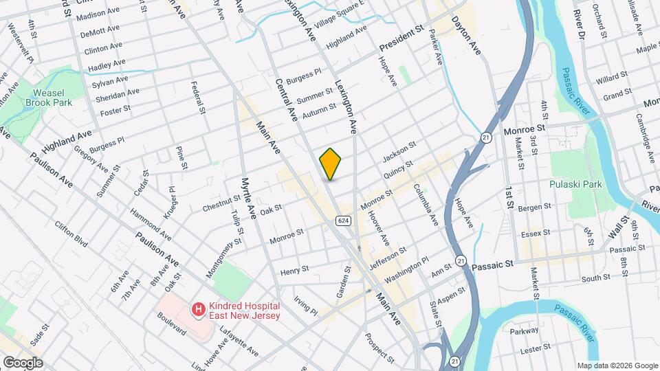 78-80 Central Ave Map and Location Details