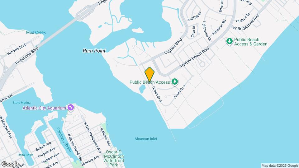 24 Ocean Dr W Map and Location Details