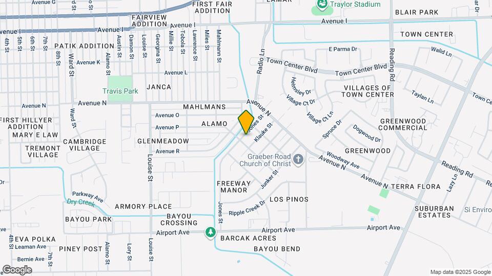 1727 Jones St Map and Location Details