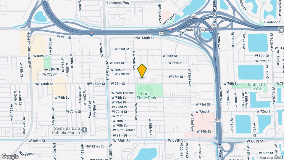 2527 W 76th St Map and Location Details