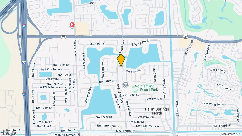 18110 NW 81st Ct Map and Location Details