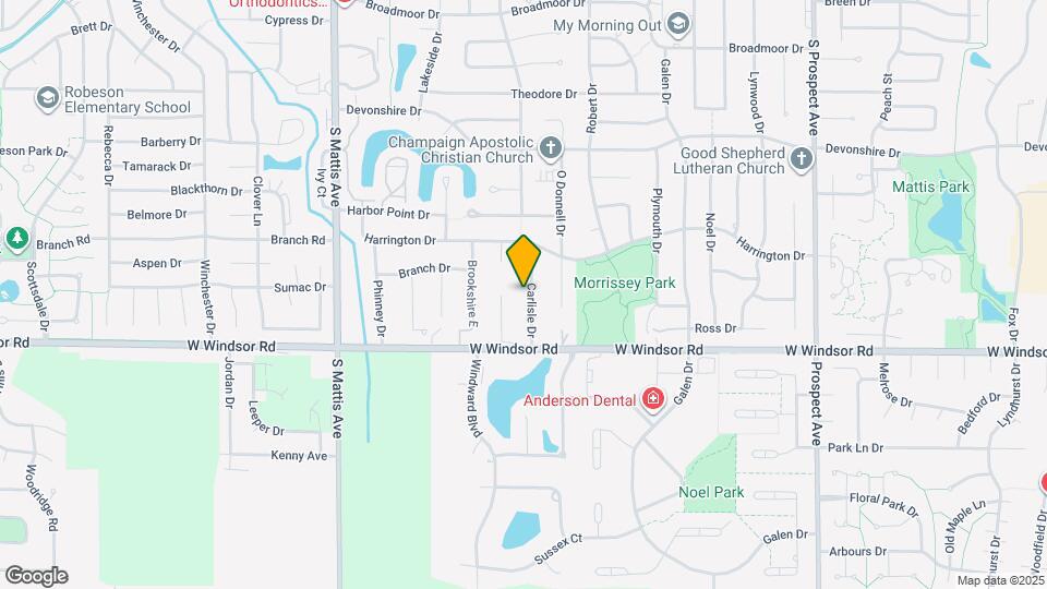 2303 Carlisle Dr Map and Location Details