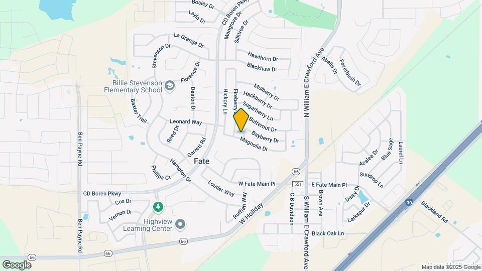 401 Tallowtree Dr Map and Location Details