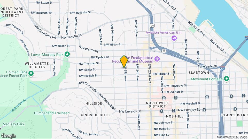 1635 NW 25th Ave Mapa y Detalles de la Ubicación